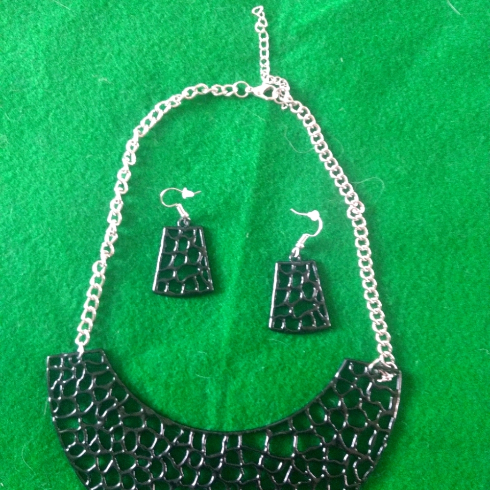 Awesome necklace & earring